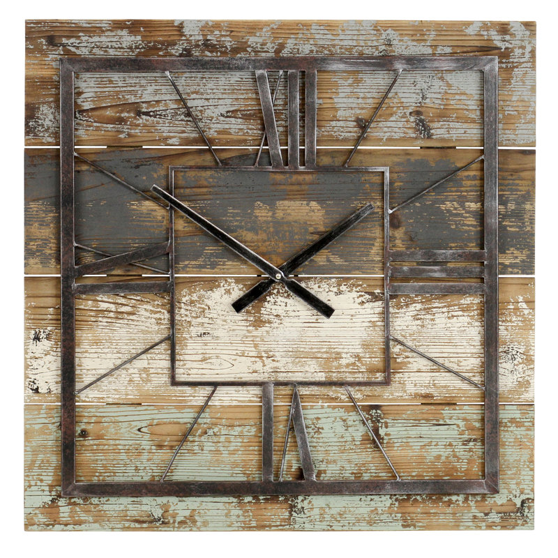 Oversized Square Wall Clock & Reviews Joss & Main